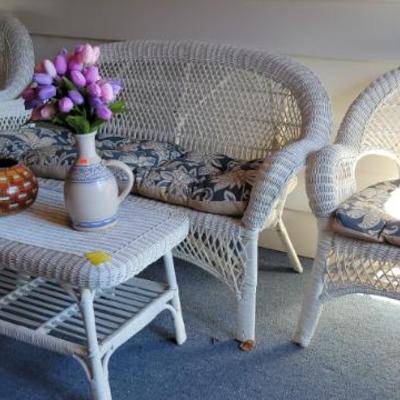 Sale Photo Thumbnail #200: Wicker Set