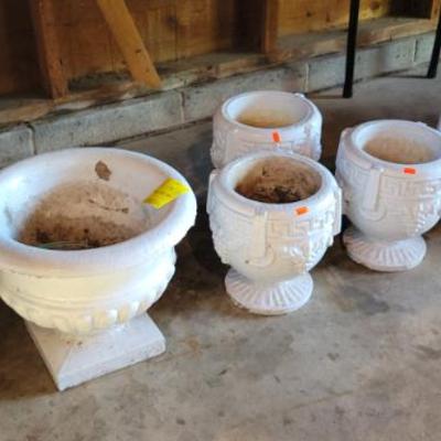 Sale Photo Thumbnail #211: Cement Planters