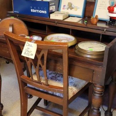 Sale Photo Thumbnail #90: Desk and Chair