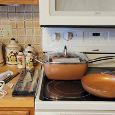 Sale Photo Thumbnail #35: Vintage Canisters & Chefs Cuisine