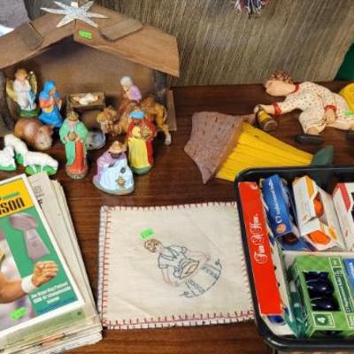 Sale Photo Thumbnail #92: Nativity Set