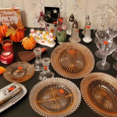 Sale Photo Thumbnail #46: Glassware and more