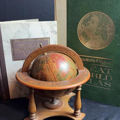 Old World Globe with Astrological Signs 