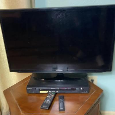 32” Samsung Tv And Sony Dvd