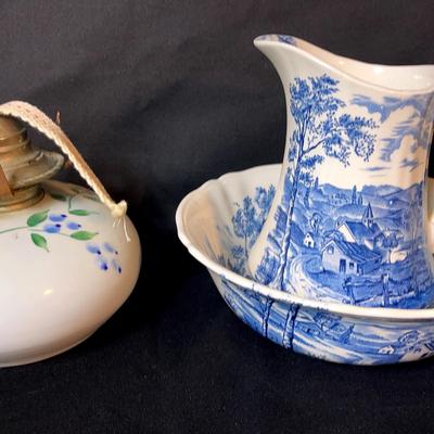 Alfred Meakin Reverie Pitcher & Basin