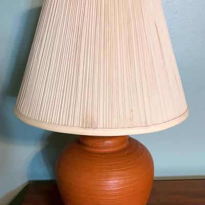 Table Lamp With Clay Base