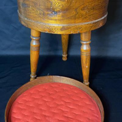 Round Vintage Side Table