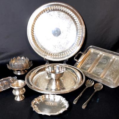 Silver Plated Serving Collection