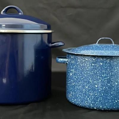 A Pair Of Boiling And Simmering Pots