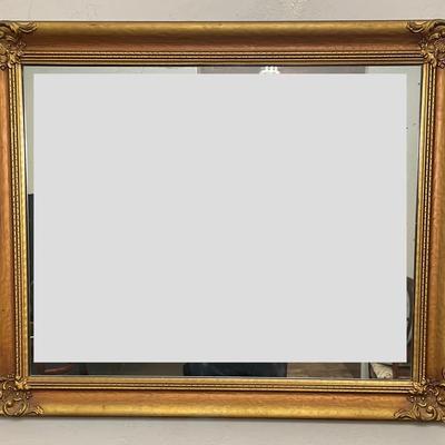 Gold Frame Mirror