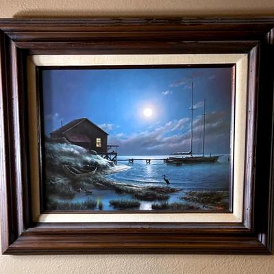 Hidden Cove Painting by Dalhart Windberg