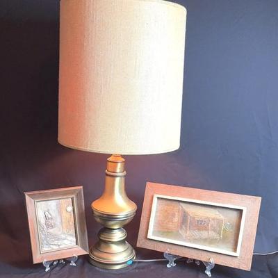 Brass Style Table Lamp 