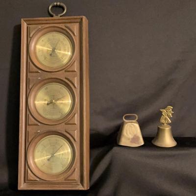Weather Station And Brass Bells