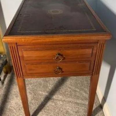 Wooden End Table 