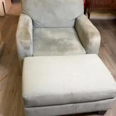 Arm Chair & Ottoman 