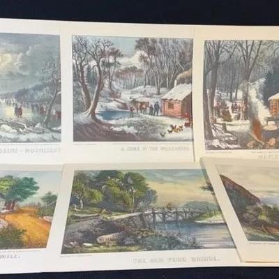 Currier & Ives Reproductions 