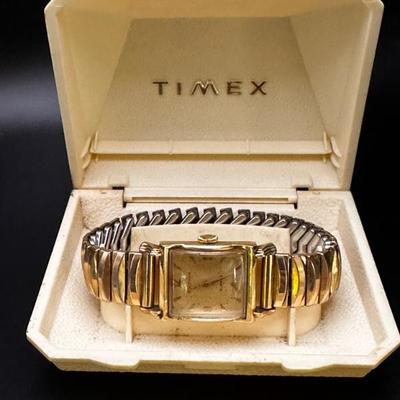 14k gold mens Timex
