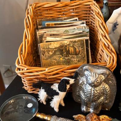 Antique and vintage postcards
