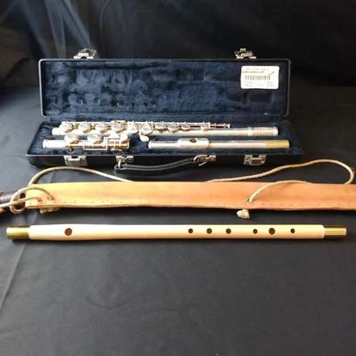 Vintage Gemeinhard And Wooden Flutes