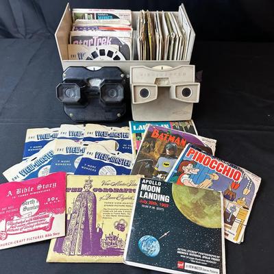 Two Vintage View Masters And Reels