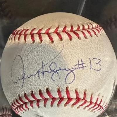 Alex Rodriguez Autographed Baseball