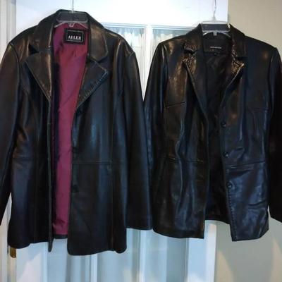 Jones New York And Adler Leather Jackets
