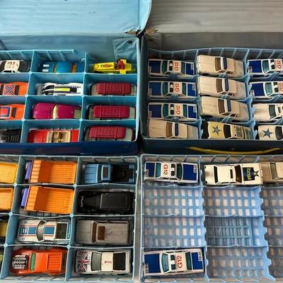 Fantastic Mix Of Vintage Toy Cars And Cases