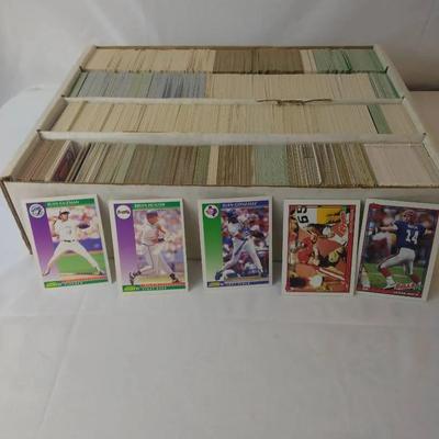 Vintage MLB And NFL Trading Cards
