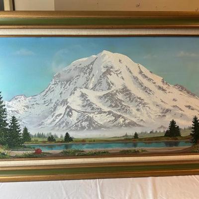 Raihala Painting Of Mount Hood