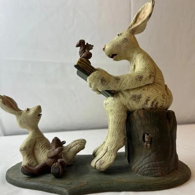 American Chestnut Folk Art “Storytime”