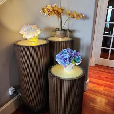 Decorative pillars (illuminated)