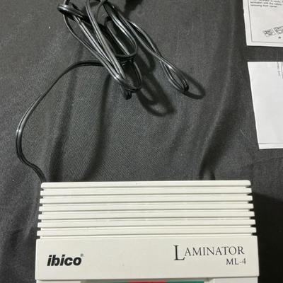 Ibico ML-4 Laminator with Index Card Size Laminating Pouches
