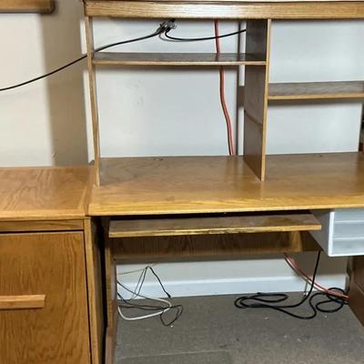 Light Wooden Office Desk