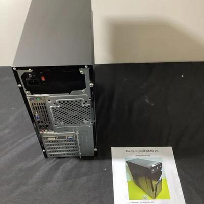 Custom-Built AMD Desktop PC – Refurbished with SSD & Windows 10