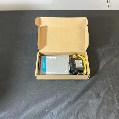 D-Link Ethernet Broadband Router with Power Adapter