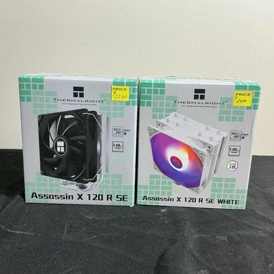 Thermalright Assassin X 120 R SE CPU Coolers – Black & White