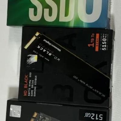 Hp,intel, Western Digital Hard Drive 