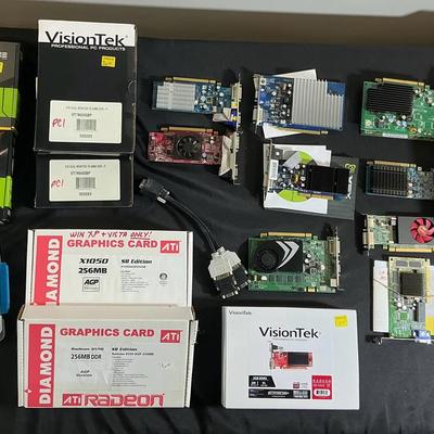 Mixed Graphics Cards – NVIDIA, ATI, VisionTek, ASUS, Zotac – PCI, AGP, PCIe