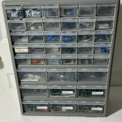 Small Tech Parts Organizer 