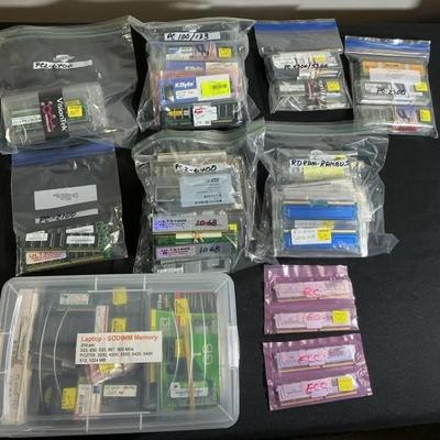 Desktop & Laptop RAM Modules – Mixed Types & Capacities