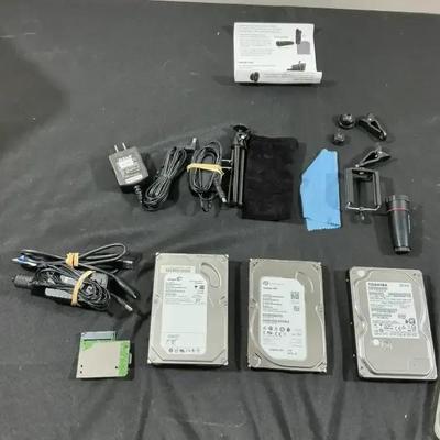 Computer Hard Drives And Electronics 