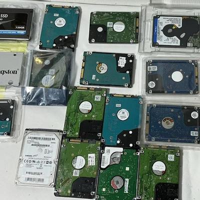 Used 2.5 Hard drives 
