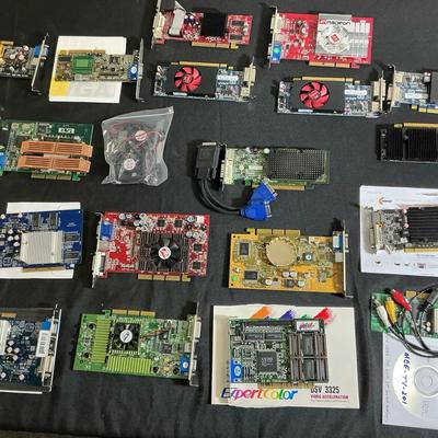 Vintage & Legacy Graphics / Video Cards – Mixed Brands & Models (ATI, NVIDIA, etc.)