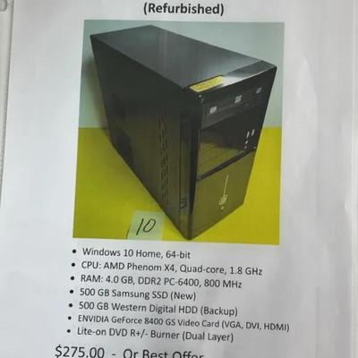 Custom Built AND pc 