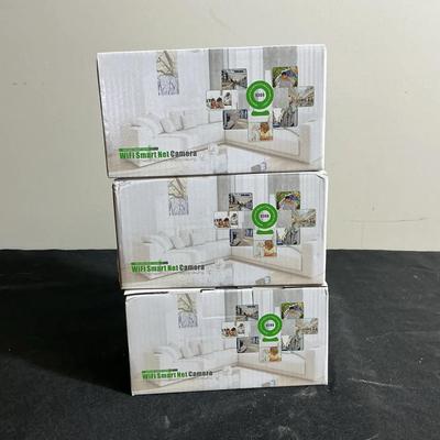Lot of 3 WiFi Smart Net Cameras 