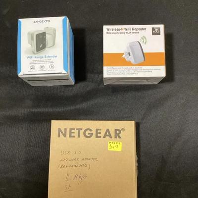WiFi Extenders & Network Adapter – RangeXTD, Wireless-N Repeater, Netgear