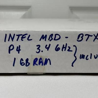 Intel D915GAG/D915GMH Motherboard– BTX Form Factor with Accessories