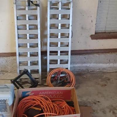 Portable Ramps, Space Heater, Extension Cords