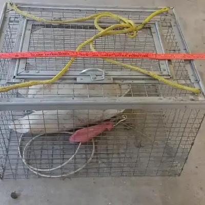 Deep Sea Fishing Cage With Accessories 