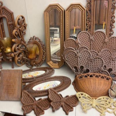 Decorative Wicker Wall Hanging